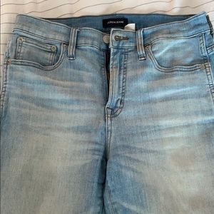 Jcrew high waisted denim